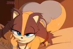 ass bad_tag badger bed blush female_focus finger_bite furry furry_female huge_ass jungle_girl kyojiri_loli looking_at_viewer mustelid musteline narrowed_eyes sega shadow smile solo sonic_(series) sonic_boom_(series) sticks&#039;_finger_bite_(meme) sticks_the_badger tagme zaviel