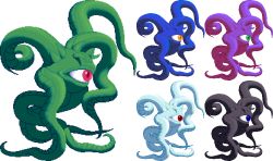 Rule 34 | age (mage8246), alternate color, bad id, bad pixiv id, character sheet, king of fighters xiii, marvel, no humans, parody, pixel art, shuma gorath, style parody, tentacles, the king of fighters, the king of fighters xiii