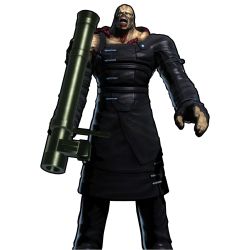 Rule 34 | capcom, marvel, marvel vs. capcom, marvel vs. capcom 3, nemesis (resident evil), no humans, resident evil, resident evil 3: nemesis, rocket launcher, scar, solo, stitches, teeth, weapon, zombie