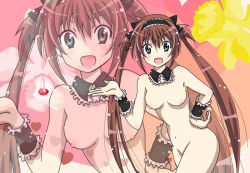 Rule 34 | airi (queen&#039;s blade), bapio, blush, breasts, large breasts, nipples, nude, queen&#039;s blade, smile