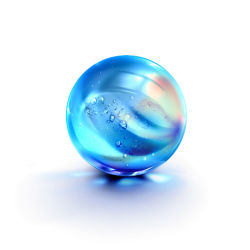 Rule 34 | bad id, bad pixiv id, bouno satoshi, bubble, marble (toy), no humans, original, reflection, simple background, white background