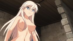 Rule 34 | animated, animated gif, breasts, francesca lucchini, hanna-justina marseille, nipples, strike witches, world witches series