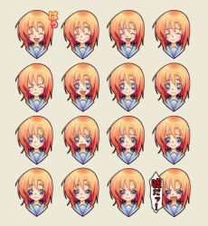 Rule 34 | expressions, higurashi no koro ni, orange hair, ryuuguu rena, when they cry
