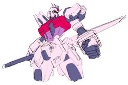 Rule 34 | clenched hand, commentary, cosmikaizer, cropped legs, english commentary, green eyes, gundam, gundam seed, highres, holding, holding sword, holding weapon, looking to the side, mecha, mobile suit, no humans, robot, science fiction, sketch, solo, strike rouge, sword, v-fin, weapon, white background