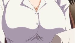 Rule 34 | 10s, animated, animated gif, assisted exposure, bouncing breasts, breasts, clothes lift, large breasts, lowres, nipples, poro, reunion, shirt, shirt lift, undressing, upper body