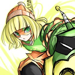 Rule 34 | 1girl, :o, absurdres, arms (game), beanie, black pantyhose, bob cut, breasts, chinese clothes, clothes writing, crop top, domino mask, dragon, dragon (arms), eastern dragon, eyebrows, food, green shirt, hat, highres, hisin, knit hat, leggings, leggings under shorts, mask, min min (arms), noodles, orange hat, orange shorts, pantyhose, ringed eyes, scales, shirt, short hair, shorts, small breasts, solo, zipper, zipper pull tab