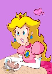Rule 34 | angry, artist request, ball busting, bdsm, blonde hair, blue eyes, cbt, chastity cage, dominatrix, dress, evil grin, evil smile, femdom, gloves, grin, highres, lips, mario (series), nintendo, pink dress, princess, princess peach, smile, source request, squeezing testicles, super mario bros. 1, testicle grab, testicles