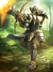 Rule 34 | 1boy, armor, highres, male focus, monster hunter (series), monster hunter mezeporta kaitaku-ki, rathian (armor), solo, weapon