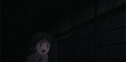 Rule 34 | 2girls, animated, animated gif, blood, corpse party, lowres, multiple girls, running, scared, school uniform, scissors, screaming, stab, tsuji tokiko, violence, weapon