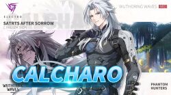 Rule 34 | calcharo, colored skin, game, grey eyes, official art, white hair, white skin, wuthering waves