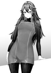 Rule 34 | 1girl, ameno (a meno0), bad id, bad twitter id, blush, fire emblem, fire emblem awakening, flat chest, frown, greyscale, hair between eyes, highres, long hair, long sleeves, looking down, lucina (fire emblem), monochrome, nintendo, simple background, solo, sweatdrop, symbol-shaped pupils, tiara