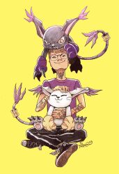 Rule 34 | animal ears, blacktailmon, cat, cat ears, digimon, digimon (creature), gloves, holy ring, jewelry, ring, tail, tailmon
