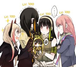 Rule 34 | 5girls, anti-rain (girls&#039; frontline), artist request, chibi, commentary request, confused, giggling, girls&#039; frontline, gloves, happy, heterochromia, laughing, level up, looking back, m16a1 (girls&#039; frontline), m4 sopmod ii (girls&#039; frontline), m4a1 (girls&#039; frontline), mini person, minigirl, multiple girls, ro635 (girls&#039; frontline), simple background, smile, st ar-15 (girls&#039; frontline), white background