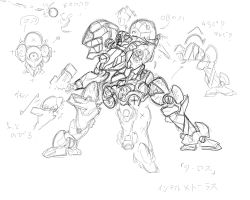 Rule 34 | armored core, armored core: for answer, concept art, from software, mecha, robot, sketch, tagme
