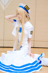 Rule 34 | ageha, alicia florence, aria (manga), aria company uniform, blonde hair, braid, cosplay, photo (medium), undine