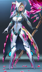 Rule 34 | 1girl, abstract background, absurdres, agate (xenoblade), axe, blonde hair, blue eyes, bodysuit, bonnet, breasts, crystal, facial mark, female focus, full body, gloves, grey background, grey bodysuit, hat, head tilt, high heels, highres, holding, holding axe, holding weapon, large breasts, long sleeves, looking at viewer, monolith soft, negresco, nintendo, polearm, short hair, short hair with long locks, sidelocks, skin tight, smile, solo, standing, weapon, white hat, xenoblade chronicles (series), xenoblade chronicles 2