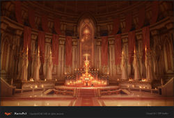 Rule 34 | 1other, artist name, book, candle, candlestand, church, fantasy, indoors, kmydoodler, open book, original, scenery, solo, stairs, statue, watermark