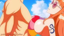Rule 34 | 1boy, 1girl, animated, nami (one piece), sex, sound, soyrice, tagme, video