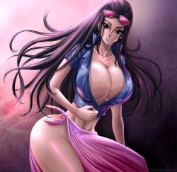 Rule 34 | 1girl, black gloves, black hair, blue eyes, breasts, cleavage, cloud, curvy, day, dress, female focus, flowerxl, full body, glasses, gloves, grass, hand on own hip, happy, high heels, huge breasts, legs, long hair, looking at viewer, navel, nico robin, no bra, no panties, nude, ocean, one piece, outdoors, sarong, sitting, sky, sleeveless, sleeveless dress, smile, solo, stomach, sunglasses, sunglasses on head, teeth, thick thighs, thighs