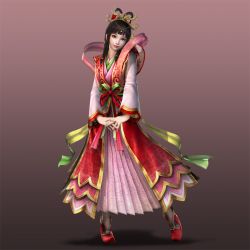 Rule 34 | da qiao, japanese clothes, kimono, long hair, otohime, shin sangoku musou