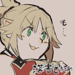 Rule 34 | blonde hair, fate/apocrypha, fate/grand order, fate (series), green eyes, lowres, mordred (fate), mordred (fate/apocrypha), takatsuki nato