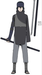 Rule 34 | amputee, headband, naruto: the last, naruto (series), official art, sword, uchiha sasuke, weapon