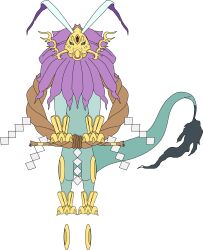 Rule 34 | digimon, digimon (creature), dragon, mask, mitamamon, tail, transparent background