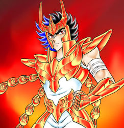 Rule 34 | armor, kurumada masami, phoenix ikki, saint seiya, tagme
