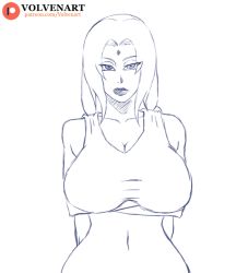 Rule 34 | 1girl, animated, animated gif, blonde hair, blush, breasts, clothes lift, clothes pull, unworn clothes, flashing, large breasts, looking at viewer, monochrome, naruto, naruto (series), naruto shippuuden, navel, nipples, no bra, self-upload, smile, solo, standing, thick lips, tsunade (naruto), volvenart