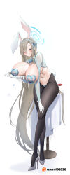 Rule 34 | 1girl, absurdres, alcohol, animal ears, asumi03330, asuna (blue archive), black pantyhose, blue archive, blue eyes, blue halo, blue ribbon, blush, breasts, covered erect nipples, cup, dice, drinking glass, fake animal ears, fake tail, gloves, grey footwear, grin, hair ribbon, halo, heart pasties, high heels, highres, huge breasts, light brown hair, looking at viewer, meme attire, navel, one eye closed, pantyhose, pasties, rabbit ears, rabbit tail, reverse bunnysuit, reverse outfit, ribbon, smile, solo, tail, white gloves, wine, wine glass