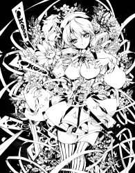 Rule 34 | 10s, 1girl, absurdres, bad id, bad pixiv id, beret, corset, drill hair, flower, greyscale, gun, hat, highres, magical girl, magical musket, mahou shoujo madoka magica, mahou shoujo madoka magica (anime), monochrome, oboro keisuke, ribbon, smile, solo, striped clothes, striped thighhighs, thighhighs, tomoe mami, twin drills, twintails, vertical-striped clothes, vertical-striped thighhighs, weapon