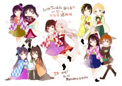 Rule 34 | 6+girls, chiya (urara meirochou), fukasawa saki, go to romance&gt;&gt;&gt;&gt;&gt;, higaki kaho, highres, iroi saku, itayama saori, luce twinkle winku2606, multiple girls, natsume nono, nishikiori megumi, tatsumi kon, urara meirochou, usami yukino, yukimi koume