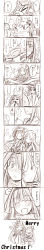Rule 34 | &gt; &lt;, ..., 10s, 2girls, = =, ^ ^, absurdres, ahoge, blush, christmas, closed eyes, comic, covering own mouth, crescent, crescent hair ornament, english text, gift, greyscale, hair ornament, hairband, hands in opposite sleeves, heart, heart ahoge, highres, ichimi, inazuma (kancolle), kantai collection, kongou (kancolle), long hair, long image, monochrome, multiple girls, nagatsuki (kancolle), nontraditional miko, open mouth, scarf, shared clothes, shared scarf, sketch, skirt, smile, star (symbol), tall image, translation request, wide sleeves, yuri