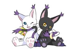 Rule 34 | animal ears, blacktailmon, cat, cat ears, digimon, gloves, highres, holy ring, jewelry, ring, tail, tailmon