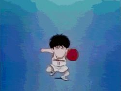 Rule 34 | 1990s (style), animated, animated gif, chibi, lowres, retro artstyle, rukawa kaede, sakuragi hanamichi, slam dunk (series), tagme, trolled