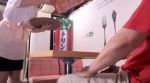 Rule 34 | 1boy, 1girl, animated, asian, ass, sound, censored, from below, peeing, photo (medium), video, waitress, video
