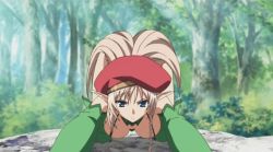 Rule 34 | 10s, alleyne (queen&#039;s blade), animated, animated gif, bare shoulders, beret, bikini, blonde hair, blue eyes, boots, bouncing breasts, bra, braid, breasts, elbow gloves, elf, forest, gloves, hat, lingerie, long hair, nature, pointy ears, queen&#039;s blade, queen&#039;s blade rebellion, screencap, single braid, swimsuit, thigh boots, thighhighs, underwear, very long hair