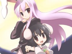 Rule 34 | 2girls, animal ears, arata toshihira, rabbit ears, female focus, inaba of the moon and inaba of the earth, inaba tewi, multiple girls, reisen udongein inaba, touhou