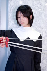 Rule 34 | blade, ciel (tsukihime), cosplay, nun, photo (medium), shiguma tsukinowa, tagme, tsukihime