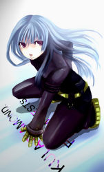 Rule 34 | 1girl, gloves, kula diamond, long hair, red eyes, snk, solo, the king of fighters