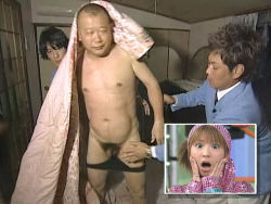 Rule 34 | 1girl, 3boys, multiple boys, nipples, nude, penis, photo (medium), surprised, what, yaguchi mari