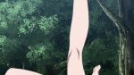 Rule 34 | 10s, 1girl, akuma no riddle, animated, barefoot, bouncing breasts, breasts, cleavage, feet, green eyes, highres, large breasts, legs, navel, open mouth, outdoors, plant, solo, swimsuit, takechi otoya, trapped, upside-down, video, video