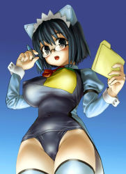 Rule 34 | 2k-tan, covered erect nipples, folder, glasses, os-tan, solo, tagme, thighhighs