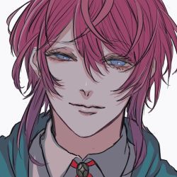 Rule 34 | 1boy, amemura ramuda, blue eyes, highres, hypnosis mic, pink hair