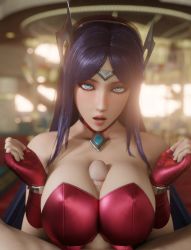 Rule 34 | 3d, animated, blurry, breasts, clothed paizuri, cum, depth of field, facial, highres, irelia, lazyprocrastinator, league of legends, paizuri, parted bangs, penis, tagme, uncensored, video