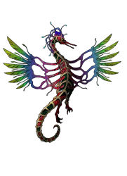 Rule 34 | atlus, demon, feathers, persona, shin megami tensei, tail, talons, wings, zhen (shin megami tensei)