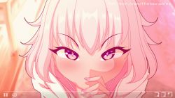 Rule 34 | 2boys, animated, animated gif, astolfo (fate), blush, censored, crossdressing, fate/grand order, fate (series), fellatio, highres, looking at viewer, looping animation, male focus, multiple boys, nail polish, oral, penis, pink hair, pov, purple eyes, stream, theobrobine, trap, yaoi