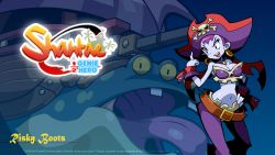 Rule 34 | 1girl, female focus, highres, official art, risky boots, shantae (series), solo