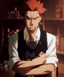 Rule 34 | 10s, 1boy, animated, animated gif, cat, death parade, ginti