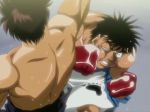 Rule 34 | 2boys, abs, animated, sound, battle, black hair, boxing, epic, fighting, hajime no ippo, makunouchi ippo, male focus, manly, multiple boys, muscular, punching, sendou takeshi, topless male, short hair, video, video